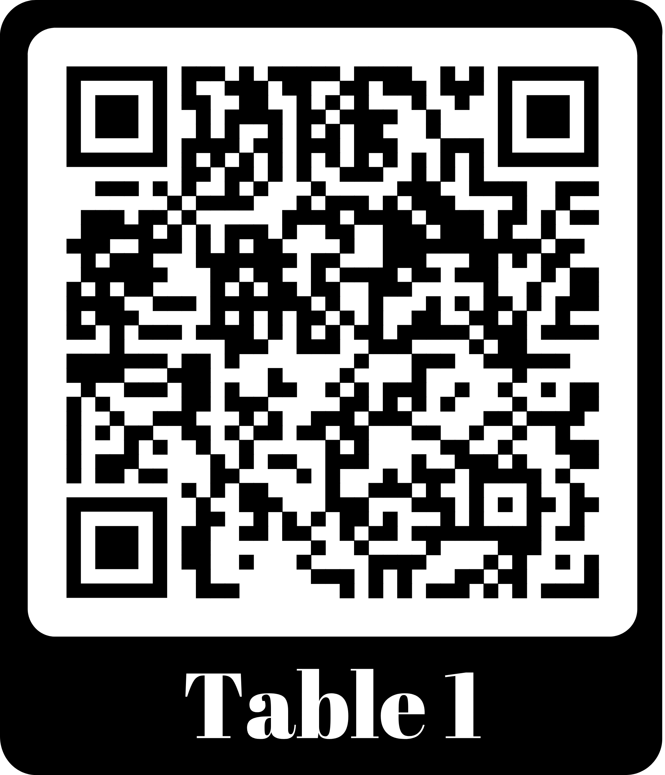 QR میز ۱