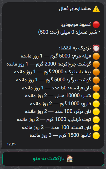 هشدار انبار تلگرام